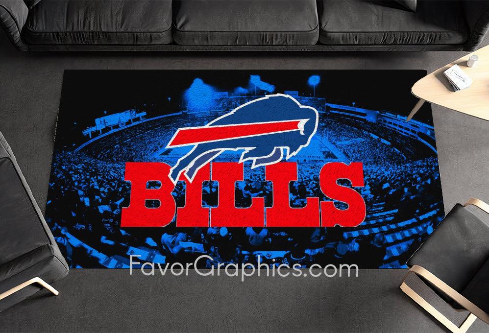 Buffalo Bills Home Bedroom Decor Rug Carpet Mat