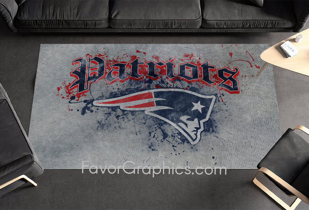 New England Patriots Home Bedroom Decor Rug Carpet Mat