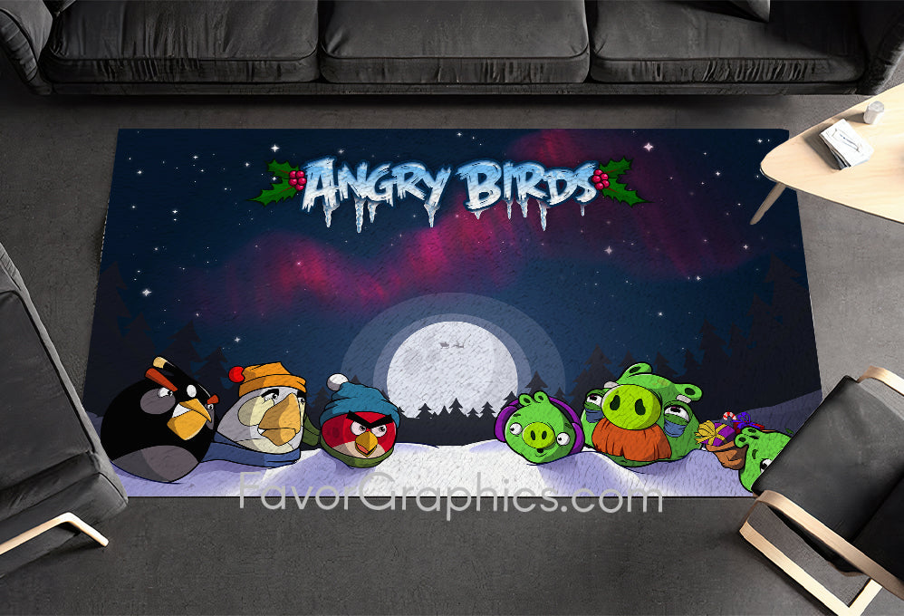 Angry Birds Home Bedroom Decor Rug Carpet Mat