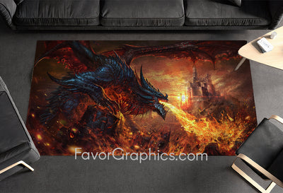 Dragon Home Bedroom Decor Rug Carpet Mat