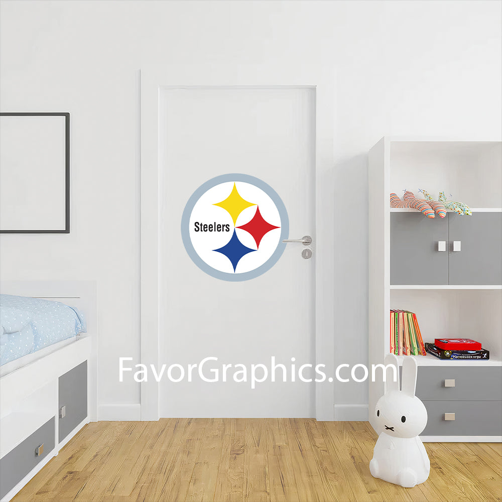 Pittsburgh Steelers Home Room Wall Vinyl Decal Sticker Mural Poster