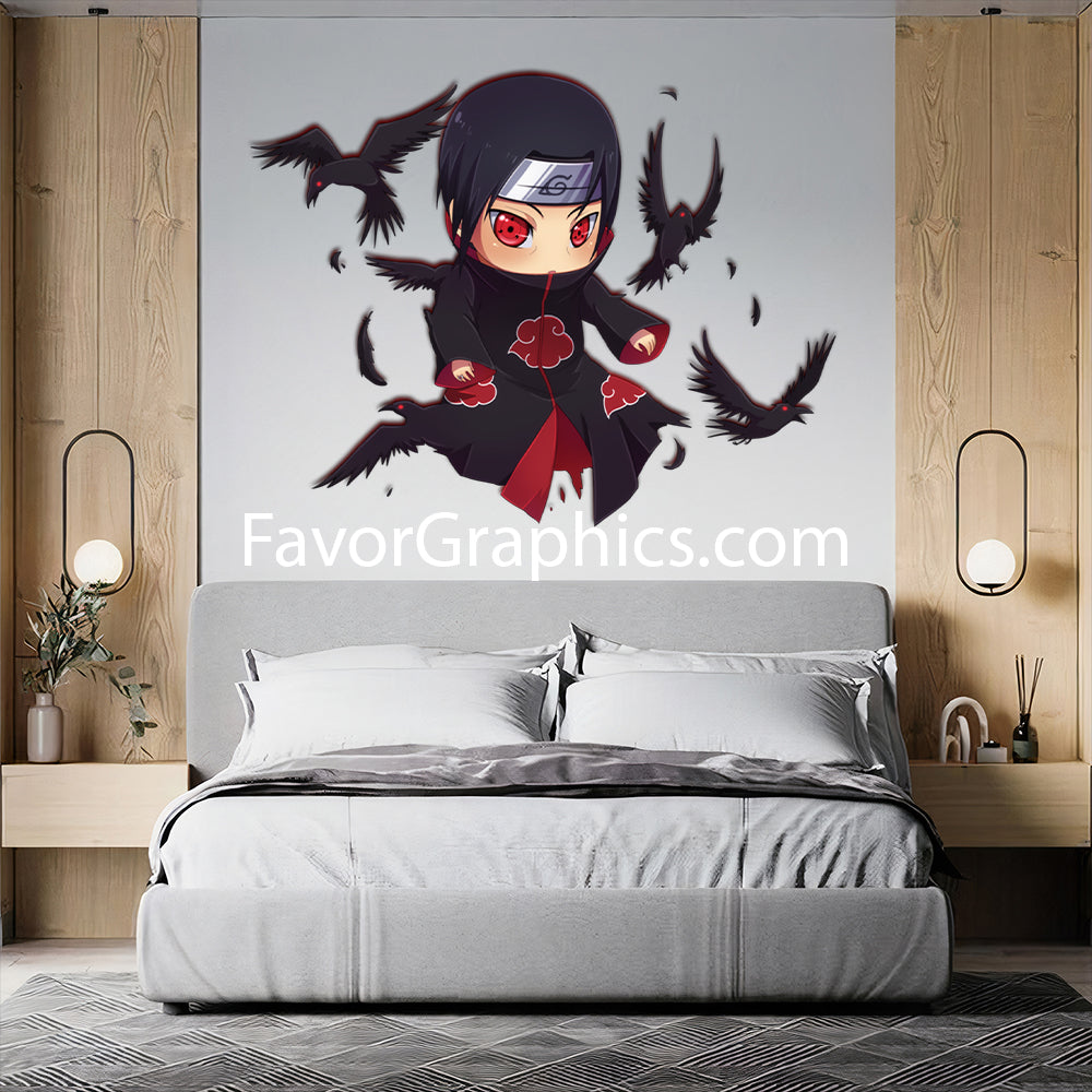 Itachi Uchiha Home Room Wall Vinyl Decal Sticker Mural Poster