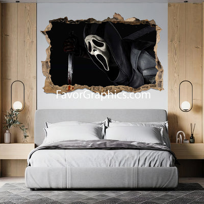 Scream Ghostface Vinyl Wall Art Decal Sticker Poster Print Mural