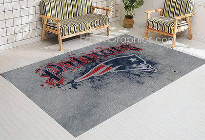 New England Patriots Home Bedroom Decor Rug Carpet Mat