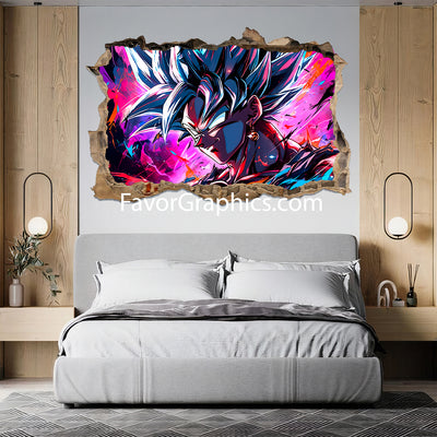 Ultra Instinct Goku Vinyl Wall Art Decal Sticker Poster Print Mural