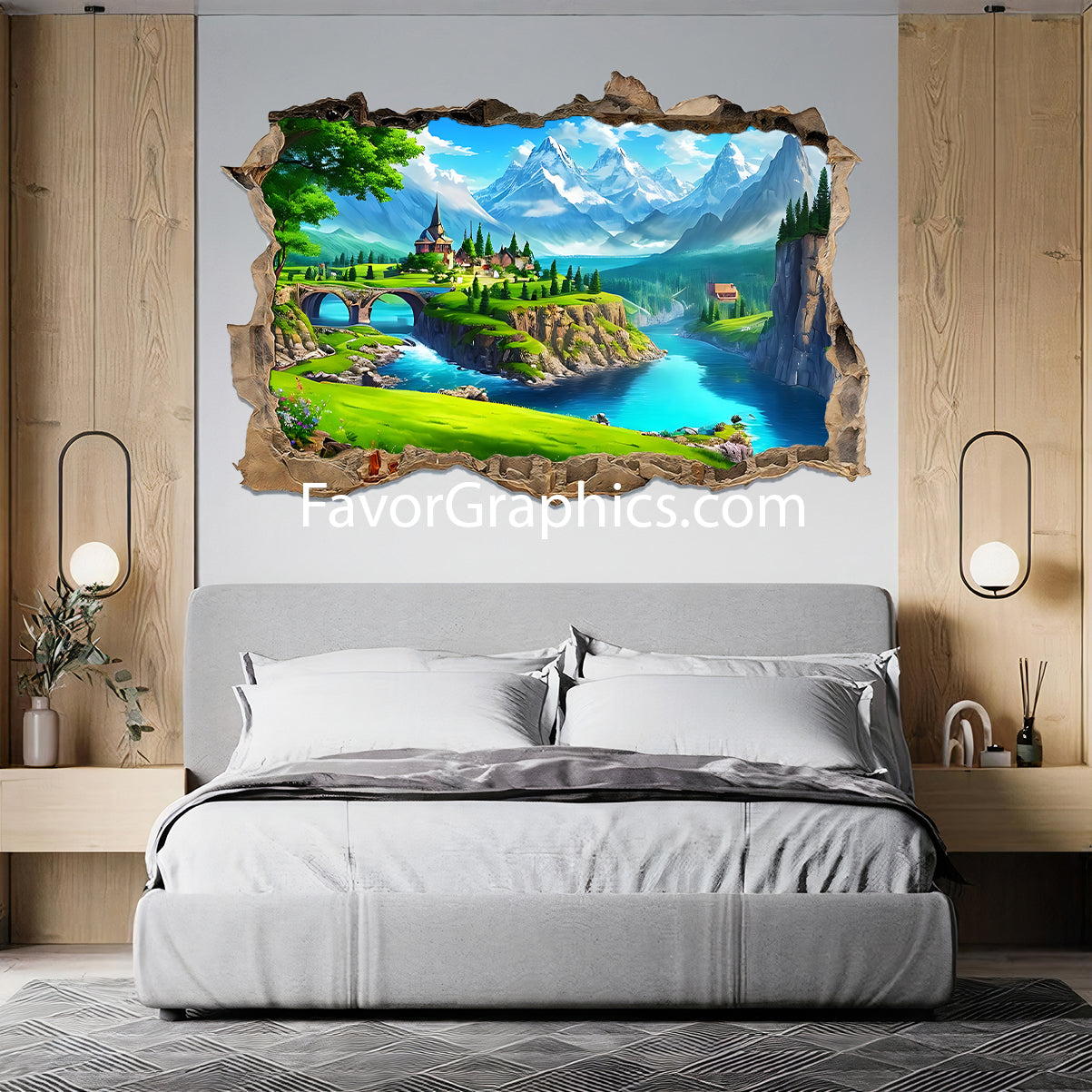 Forest Vinyl Wall Art Decal Sticker Poster Print Mural