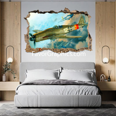 Aircraft Vinyl Wall Art Decal Sticker Poster Print Mural