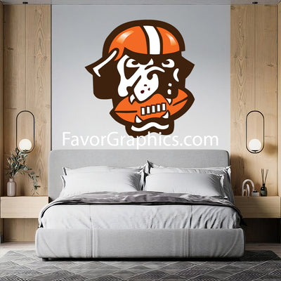 Cleveland Browns Home Room Wall Vinyl Decal Sticker Mural Poster