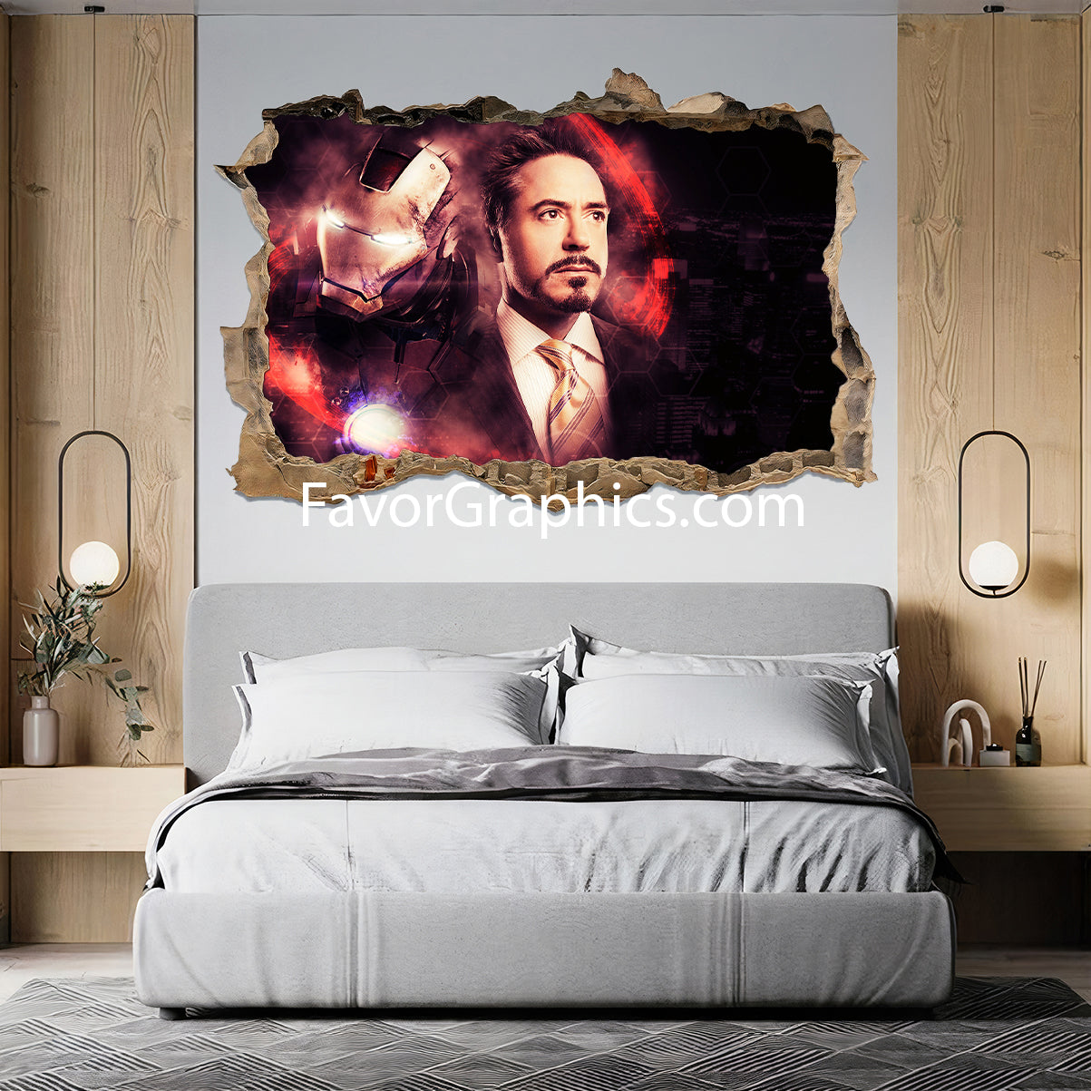 Iron Man Vinyl Wall Art Decal Sticker Poster Print Mural