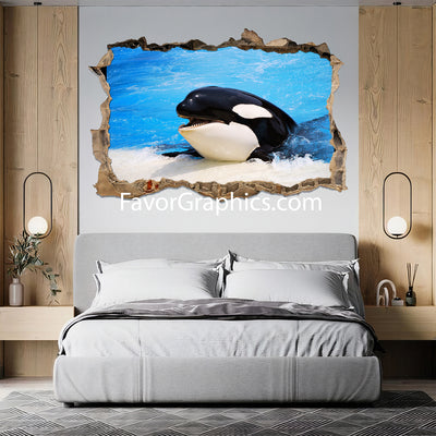 Orca Vinyl Wall Art Decal Sticker Poster Print Mural