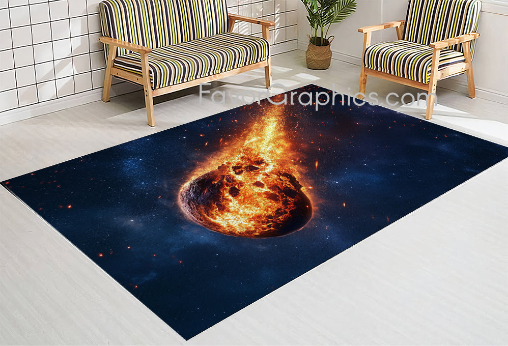 Outer Space Planet Home Bedroom Decor Rug Carpet Mat