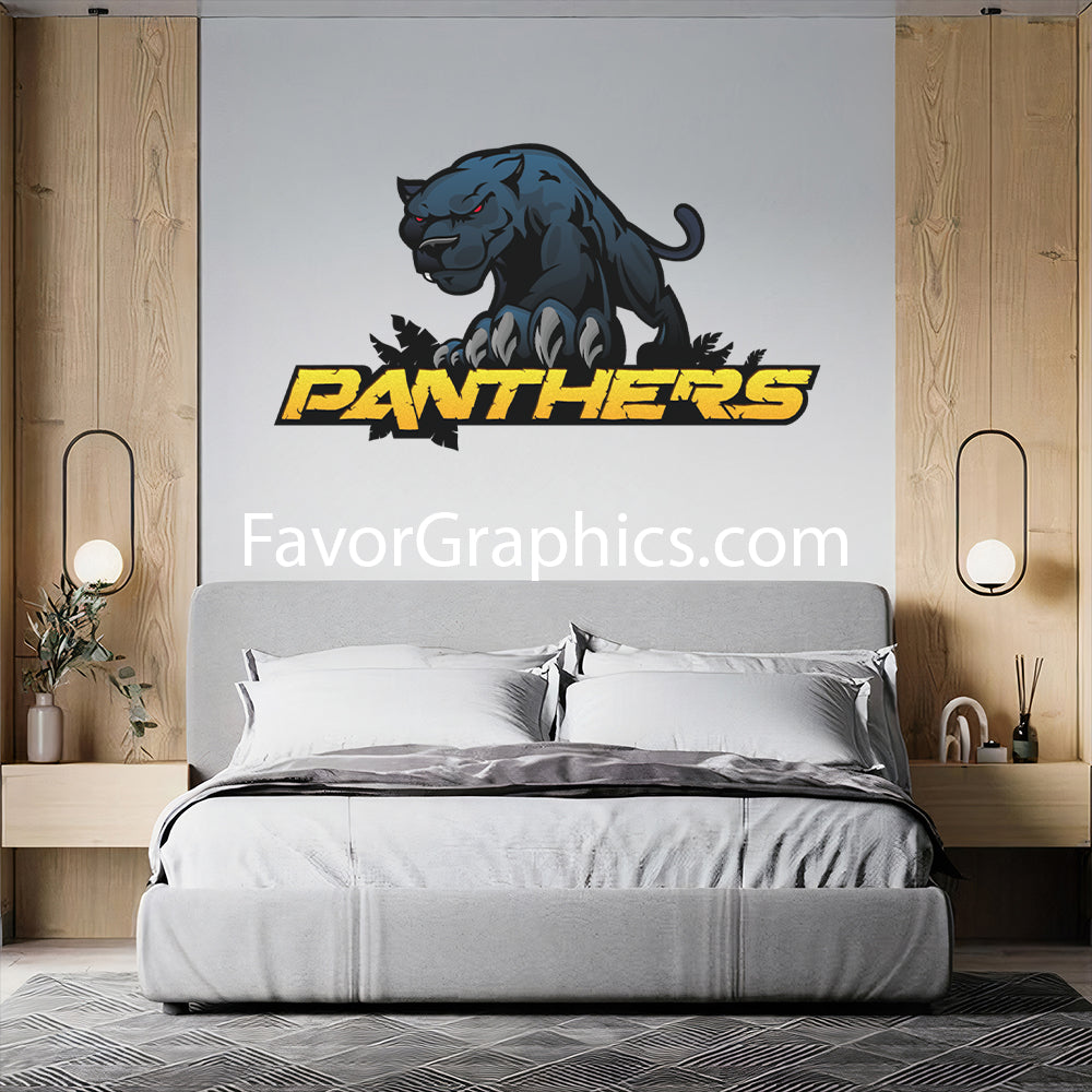 Carolina Panthers Home Room Wall Vinyl Decal Sticker Mural Poster