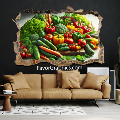 Vegetable Vinyl Wall Art Decal Sticker Poster Print Mural