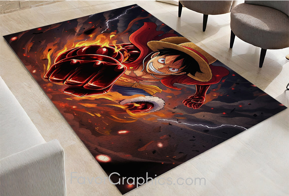 Monkey D. Luffy Home Bedroom Decor Rug Carpet Mat