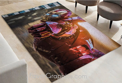 Ironman Home Bedroom Decor Rug Carpet Mat