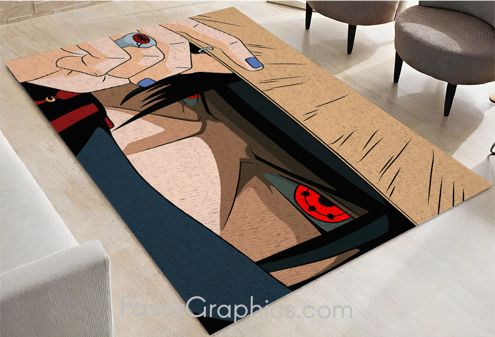 Itachi Uchiha Home Bedroom Decor Rug Carpet Mat