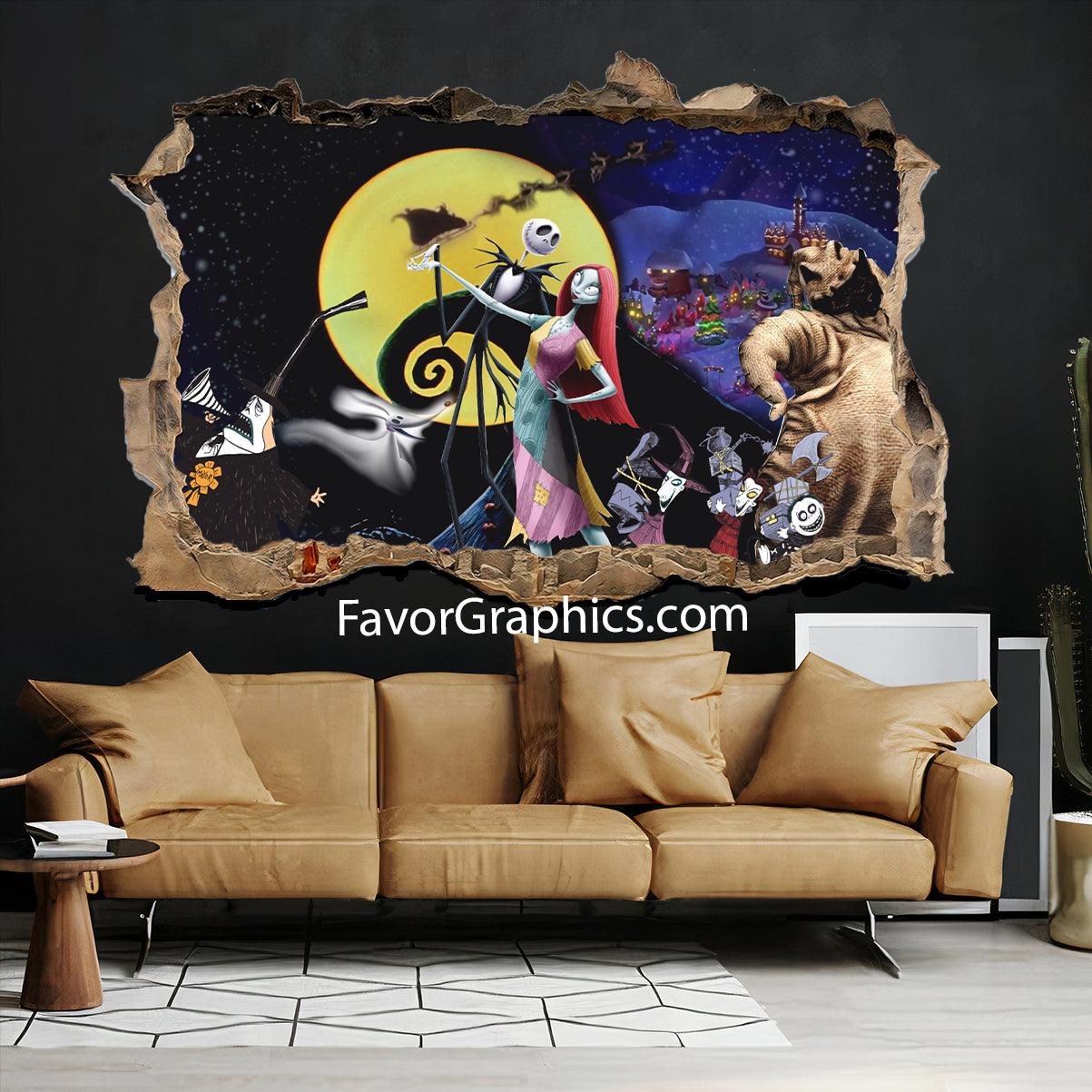 Nightmare Before Christmas Vinyl Wall Art Decal Sticker Poster Print Mural