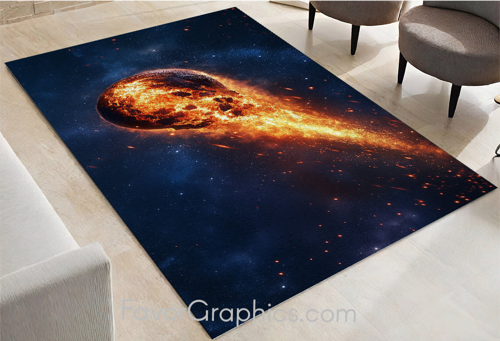 Outer Space Planet Home Bedroom Decor Rug Carpet Mat