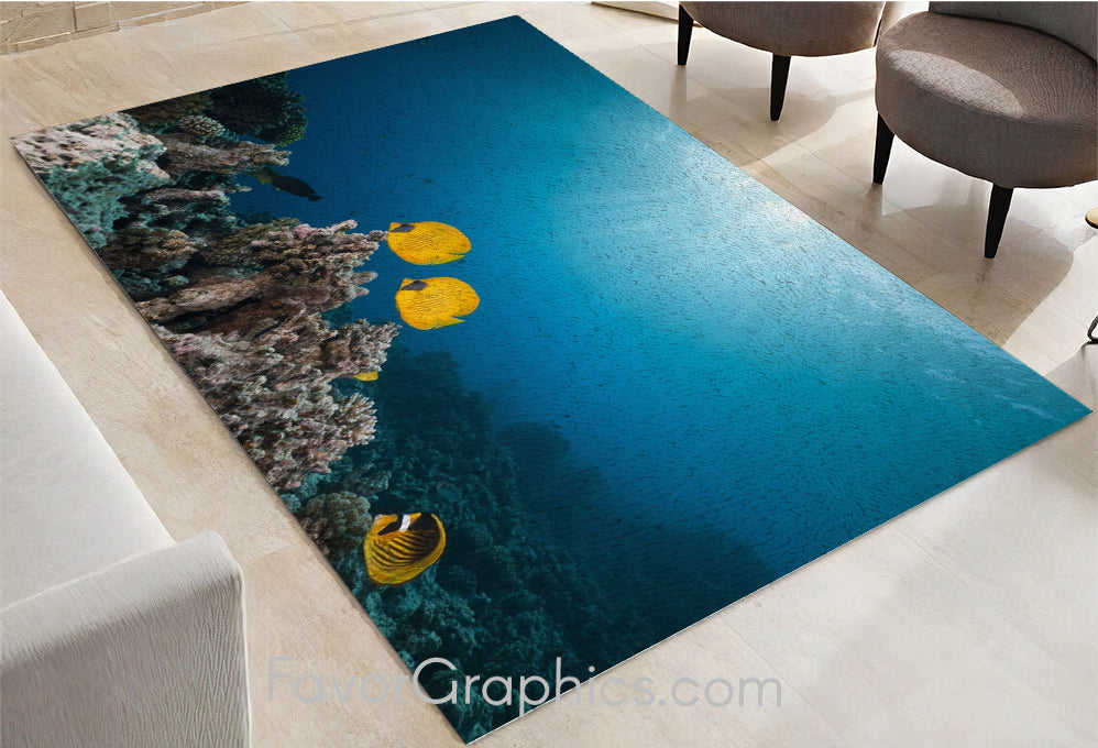 Butterflyfish Home Bedroom Decor Rug Carpet Mat