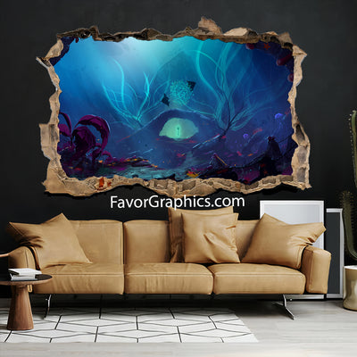 Underwater Under The Sea Vinyl Wall Art Decal Sticker Poster Print Mural