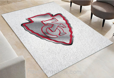 Kansas City Chiefs Home Bedroom Decor Rug Carpet Mat