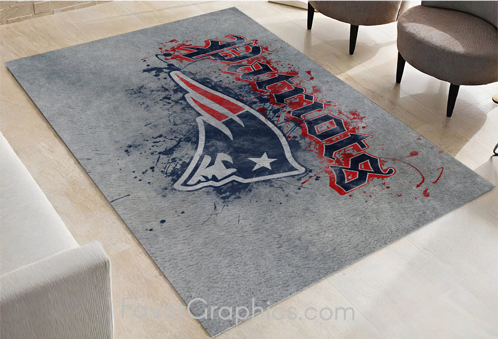 New England Patriots Home Bedroom Decor Rug Carpet Mat