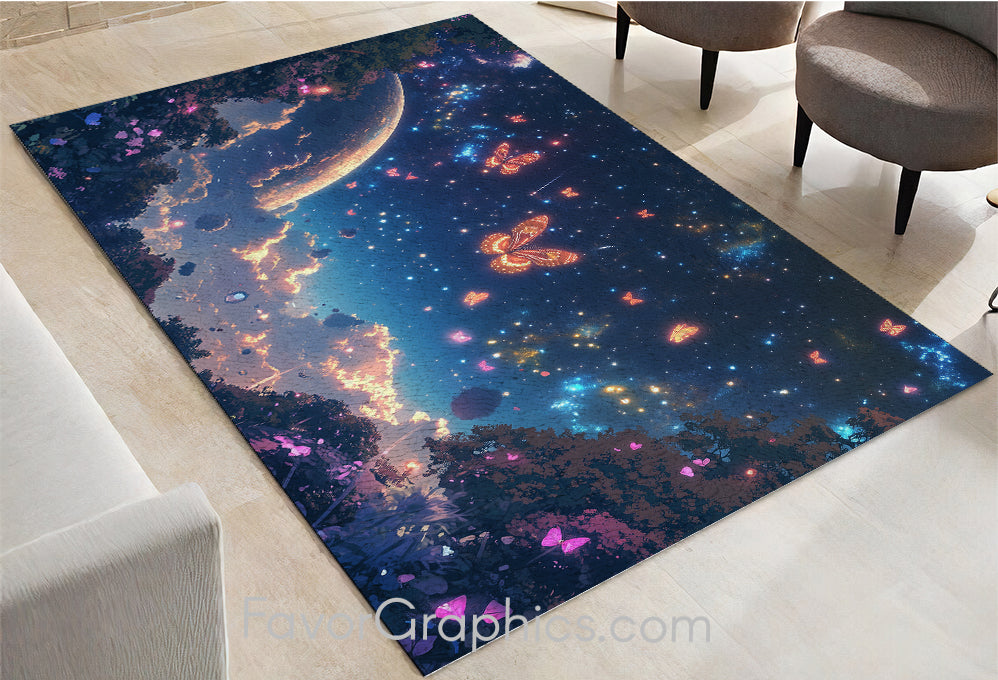 Butterfly Home Bedroom Decor Rug Carpet Mat