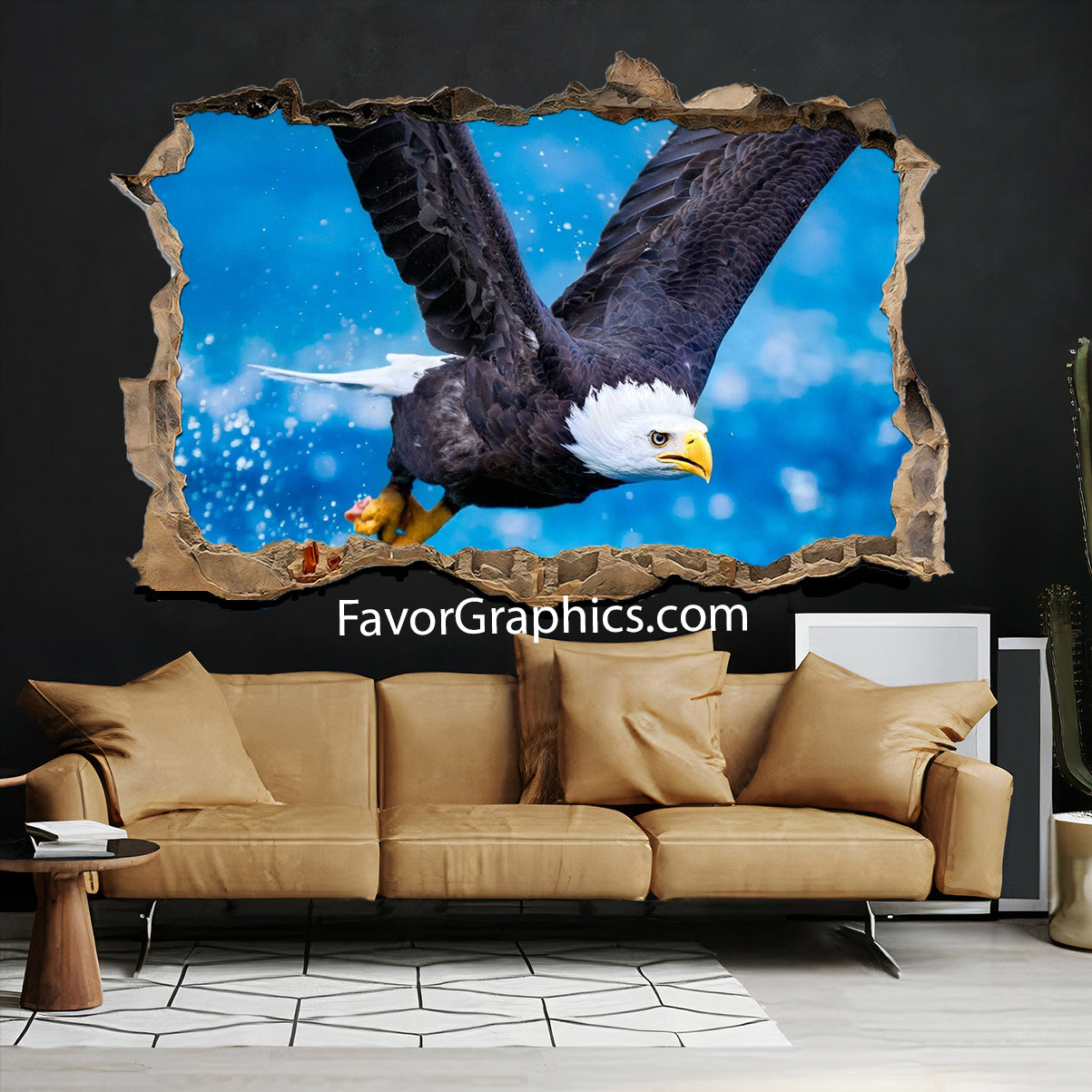 Eagle Vinyl Wall Art Decal Sticker Poster Print Mural