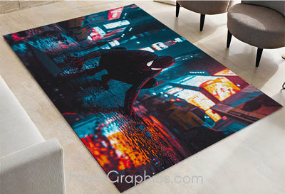 Spider-Man Home Bedroom Decor Rug Carpet Mat