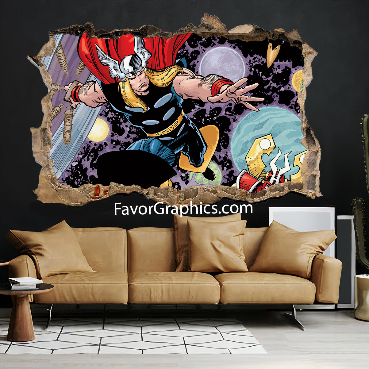 Thor Vinyl Wall Art Decal Sticker Poster Print Mural