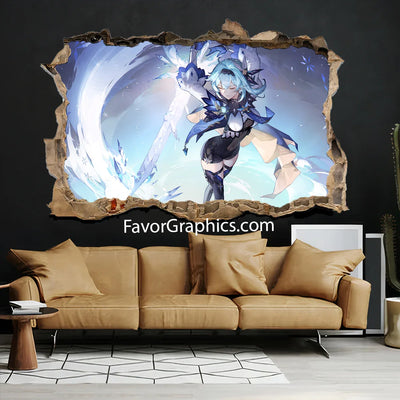 Eula (Genshin impact) Vinyl Wall Art Decal Sticker Poster Print Mural