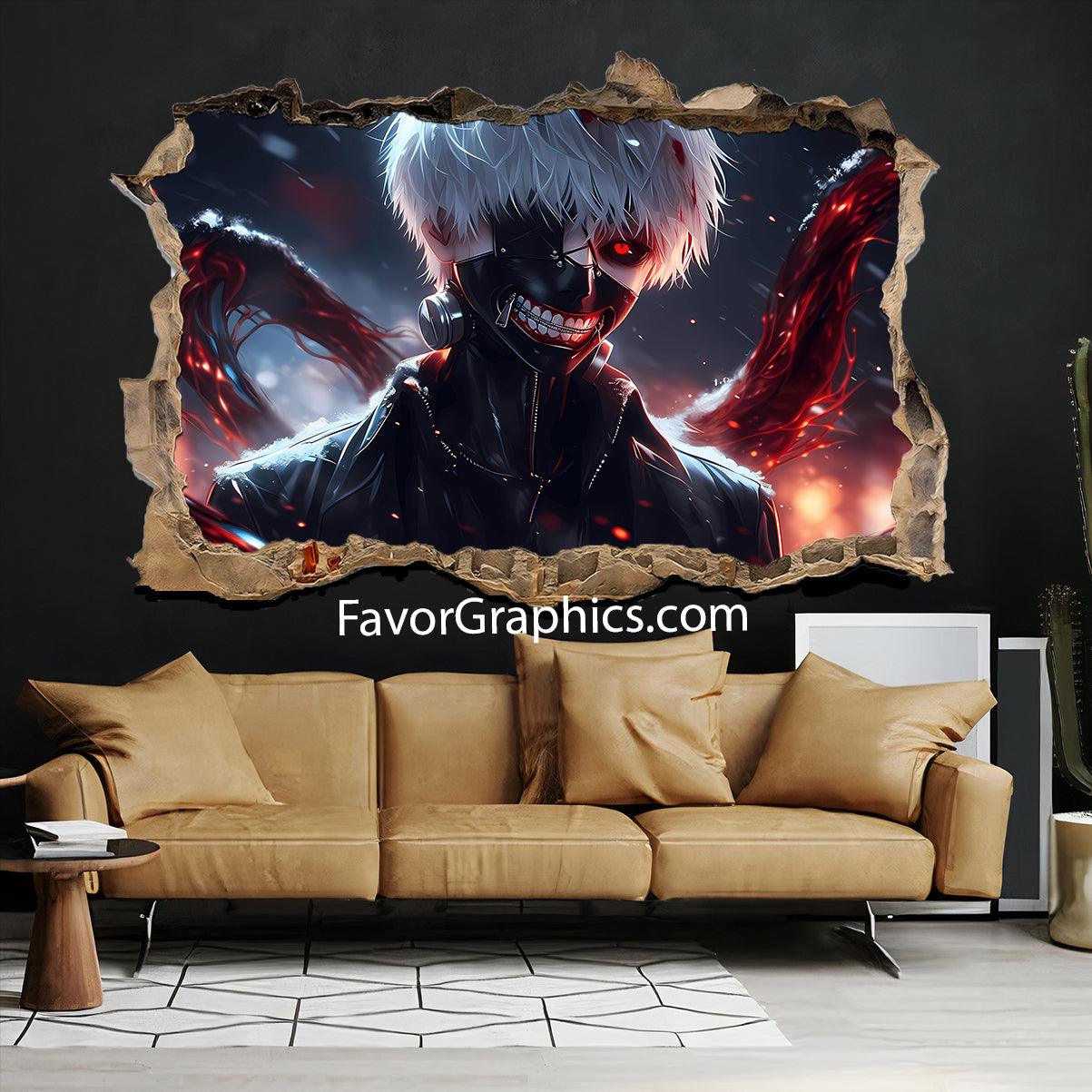 Kaneki Ken Tokyo Ghoul Vinyl Wall Art Decal Sticker Poster Print Mural