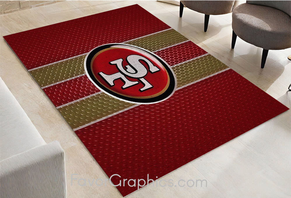 San Francisco 49ers Home Bedroom Decor Rug Carpet Mat