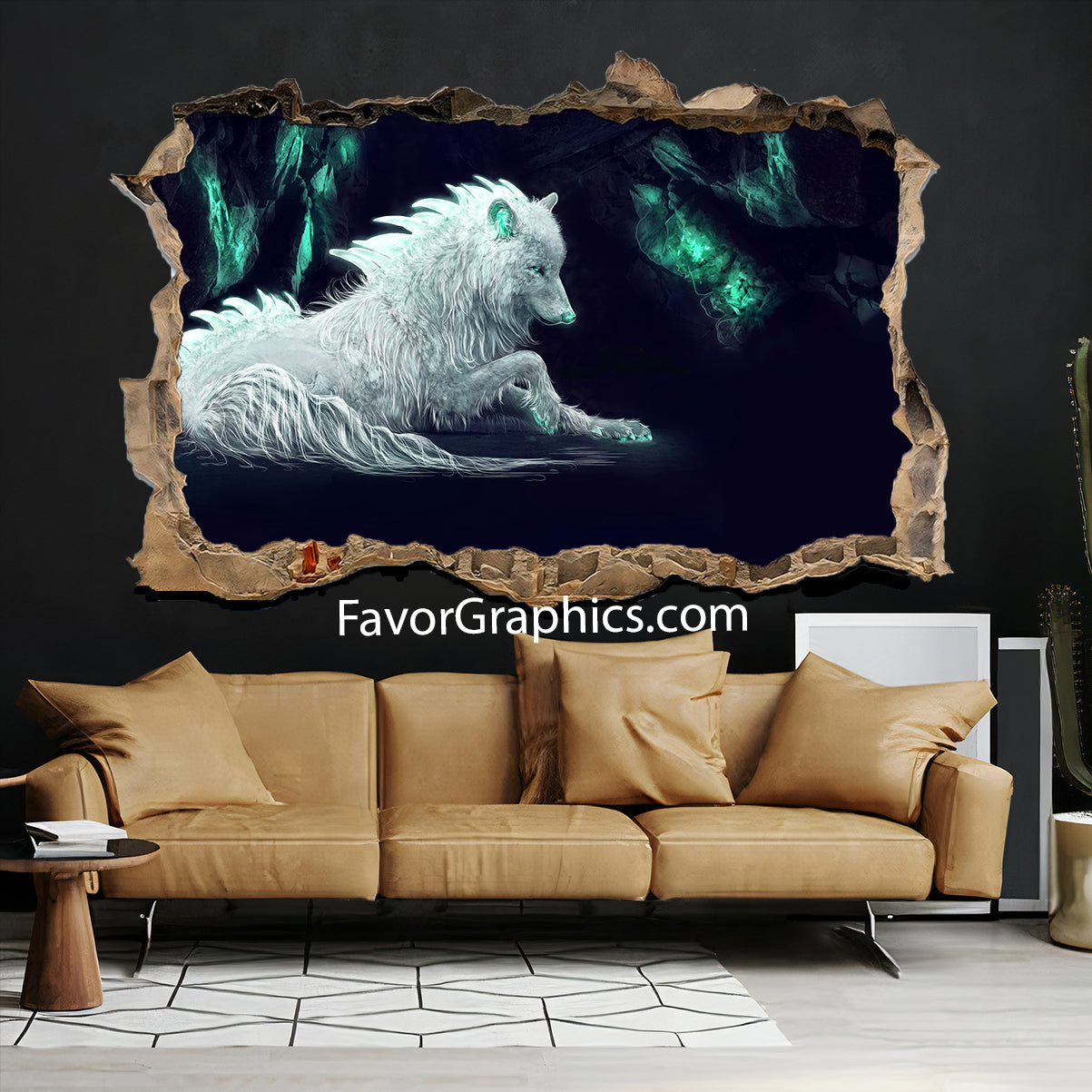 Wolf Vinyl Wall Art Decal Sticker Poster Print Mural