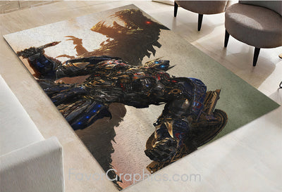 Optimus Prime Home Bedroom Decor Rug Carpet Mat