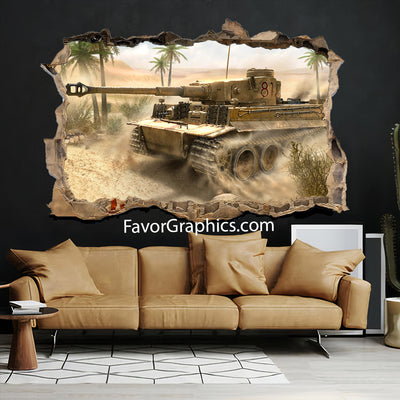 Tank Vinyl Wall Art Decal Sticker Poster Print Mural