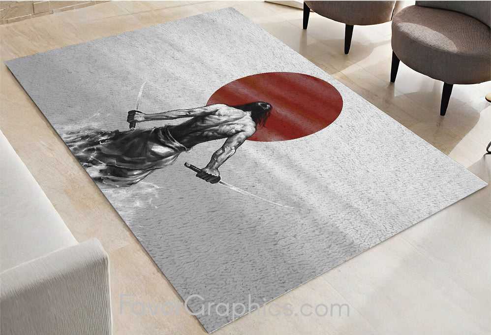 Samurai Home Bedroom Decor Rug Carpet Mat