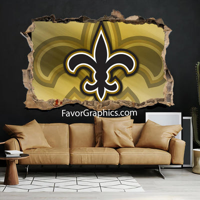 New Orleans Saints Vinyl Wall Art Decal Sticker Poster Print Mural