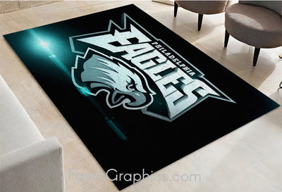 Philadelphia Eagles Home Bedroom Decor Rug Carpet Mat