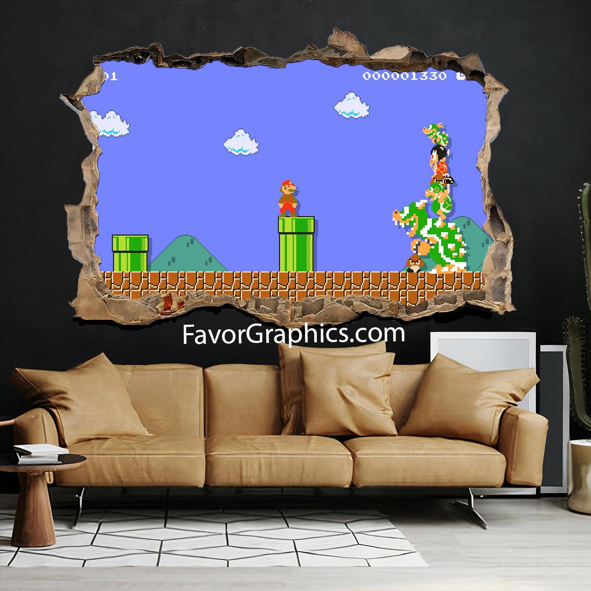 Mario Vinyl Wall Art Decal Sticker Poster Print Mural