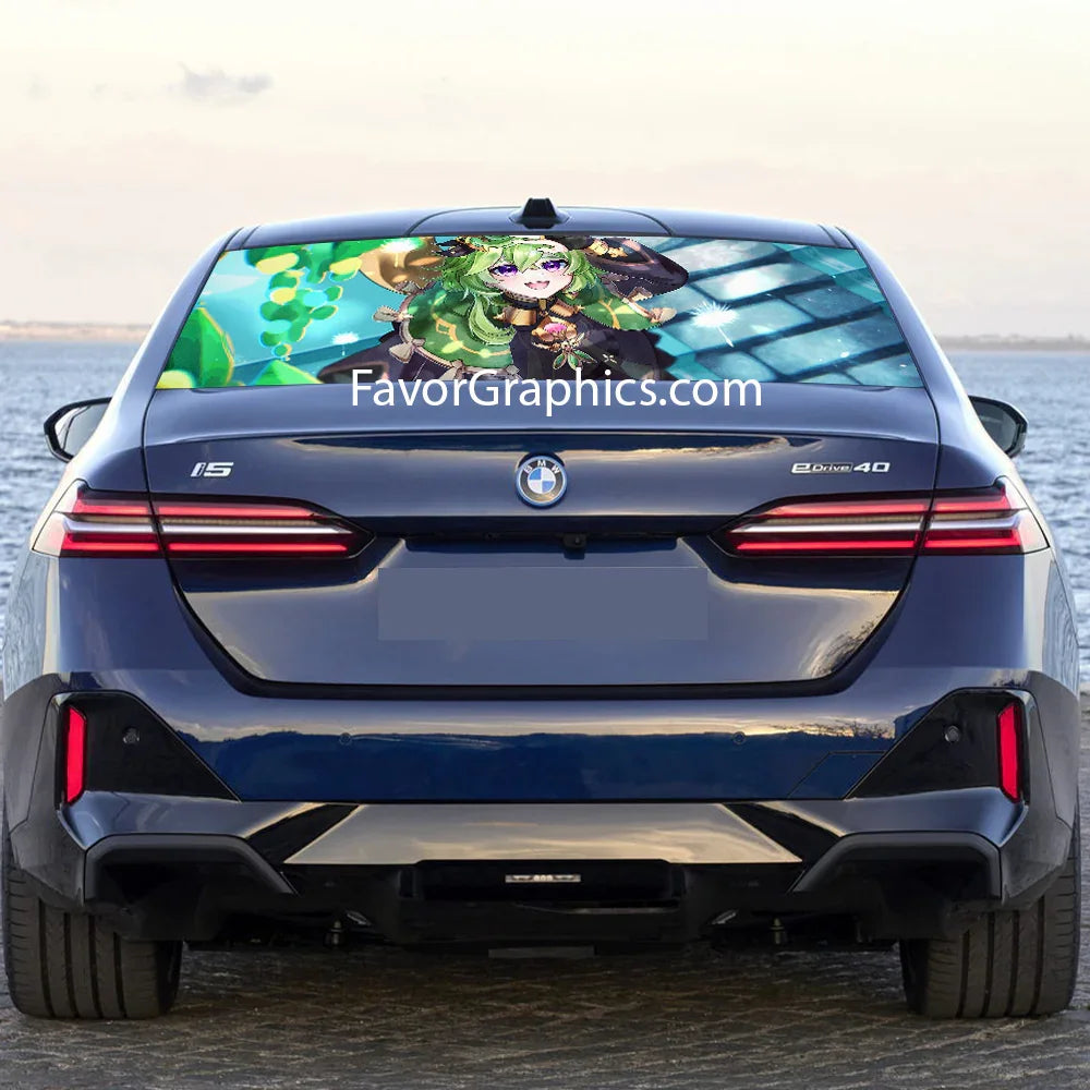 Collei (Genshin Impact) Rear Window Perforated Graphic Vinyl Decal