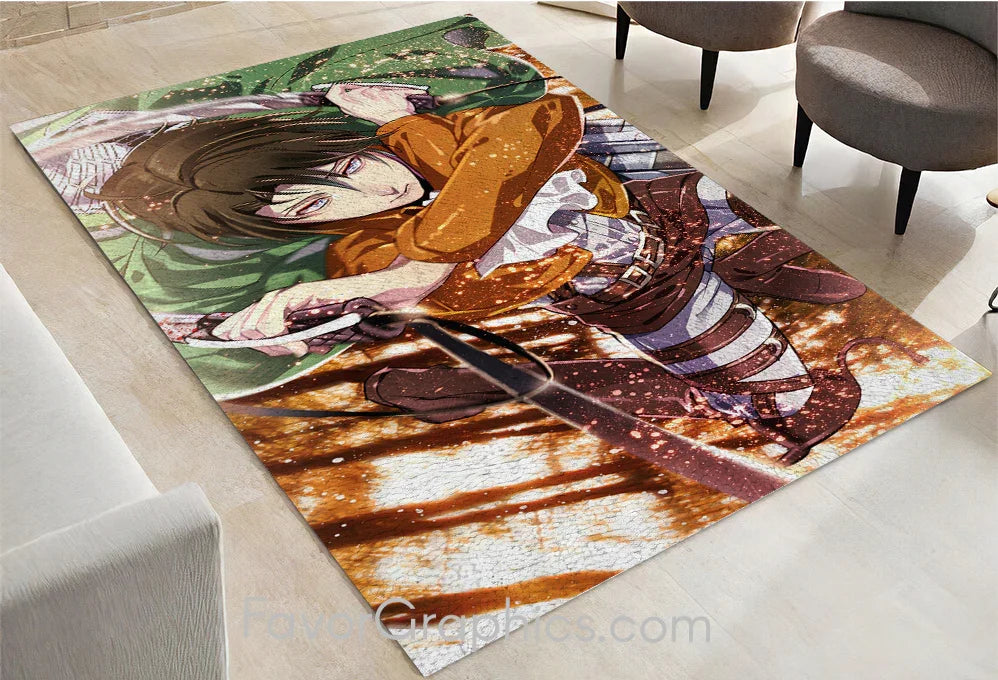 Levi Ackerman Home Bedroom Decor Rug Carpet Mat