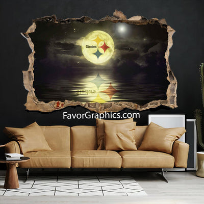 Pittsburgh Steelers Vinyl Wall Art Decal Sticker Poster Print Mural