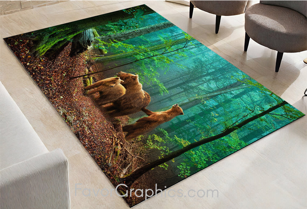 Bear Home Bedroom Decor Rug Carpet Mat