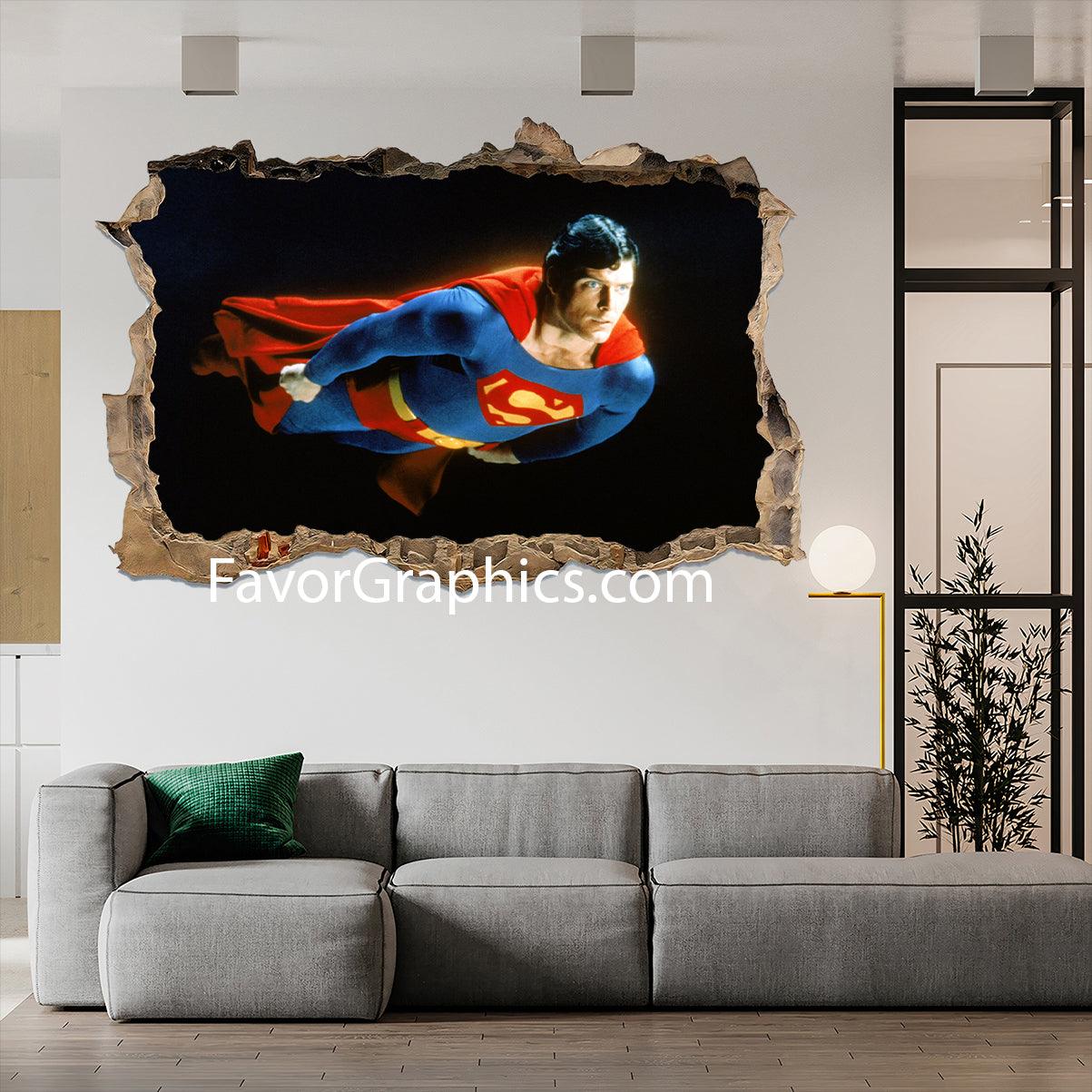 Superman Vinyl Wall Art Decal Sticker Poster Print Mural