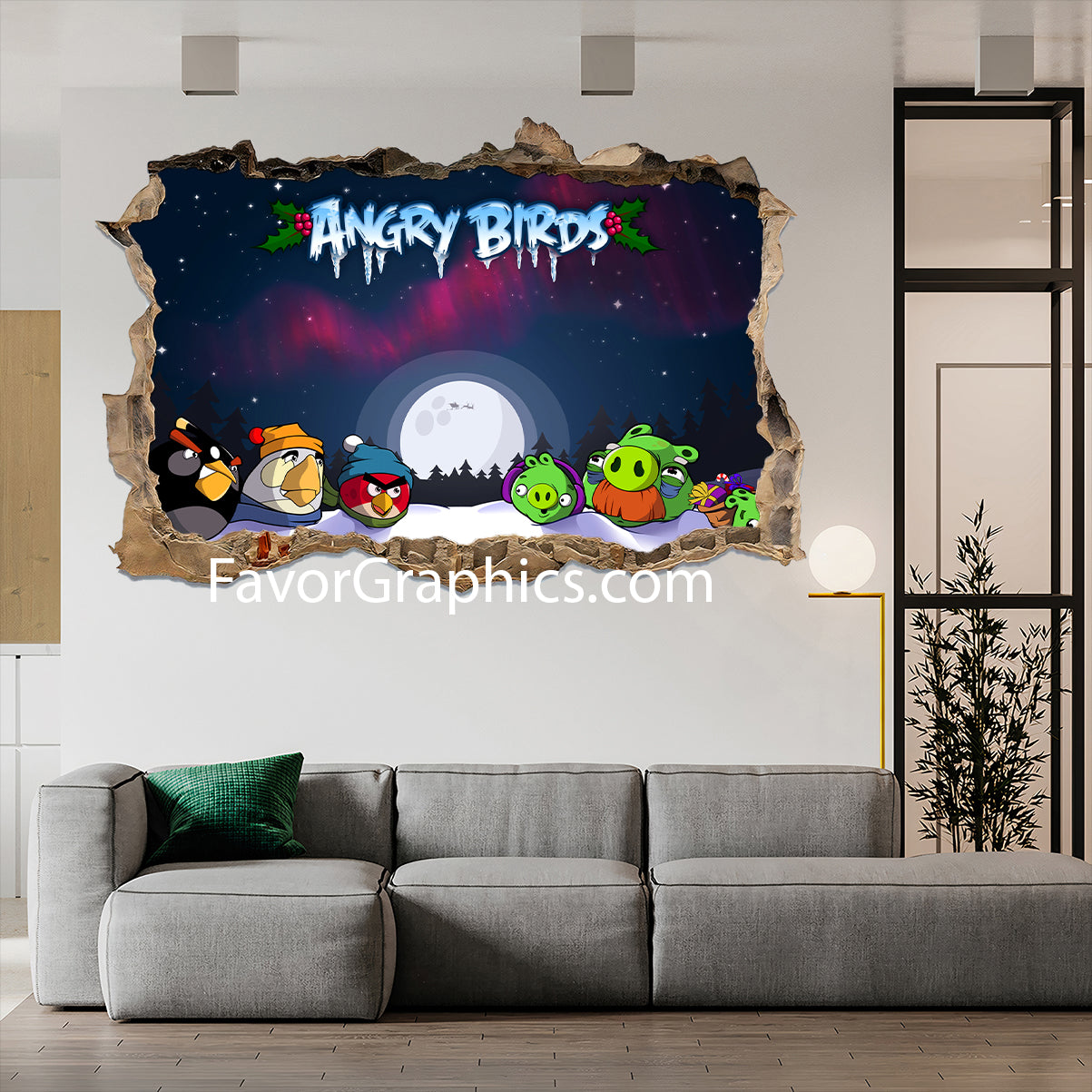 Angry Birds Vinyl Wall Art Decal Sticker Poster Print Mural