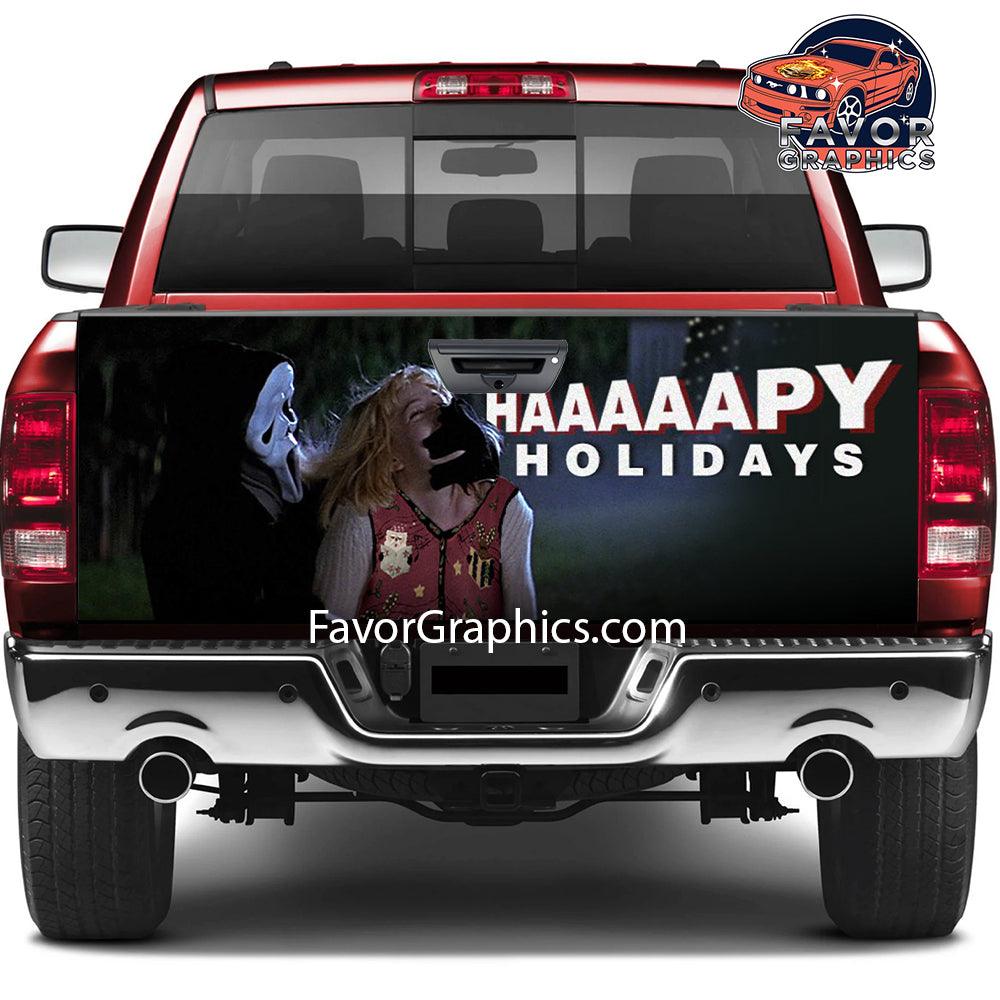 Scream Ghostface Tailgate Wraps For Trucks SUV Vinyl Wrap