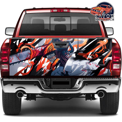 Denji Tailgate Wraps For Trucks SUV Vinyl Wrap