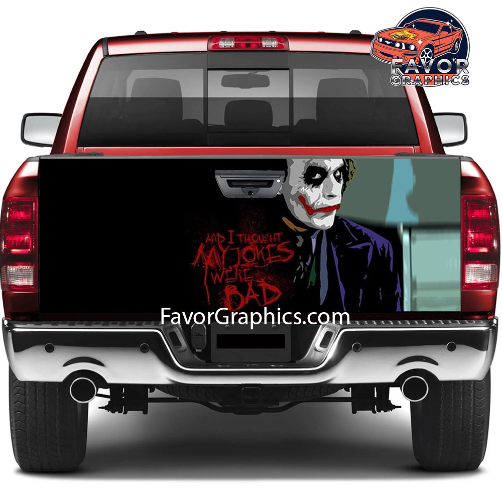 Joker Tailgate Wraps For Trucks SUV Vinyl Wrap