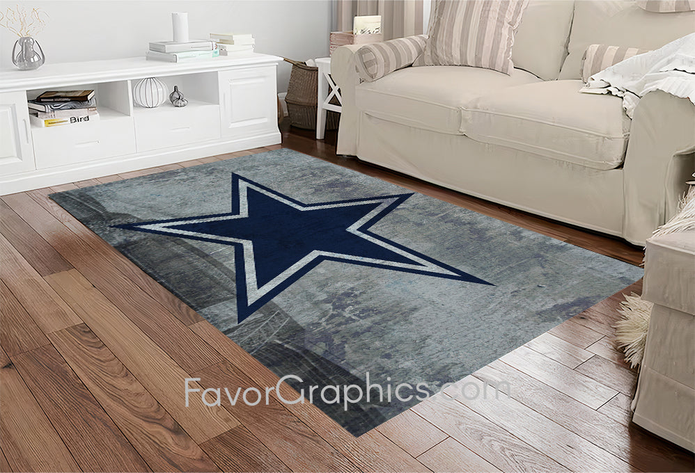 Dallas Cowboys Home Bedroom Decor Rug Carpet Mat